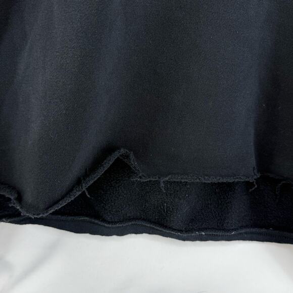 Nike Black Cropped Distressed Crewneck Women’s Medium - Picture 5 of 6